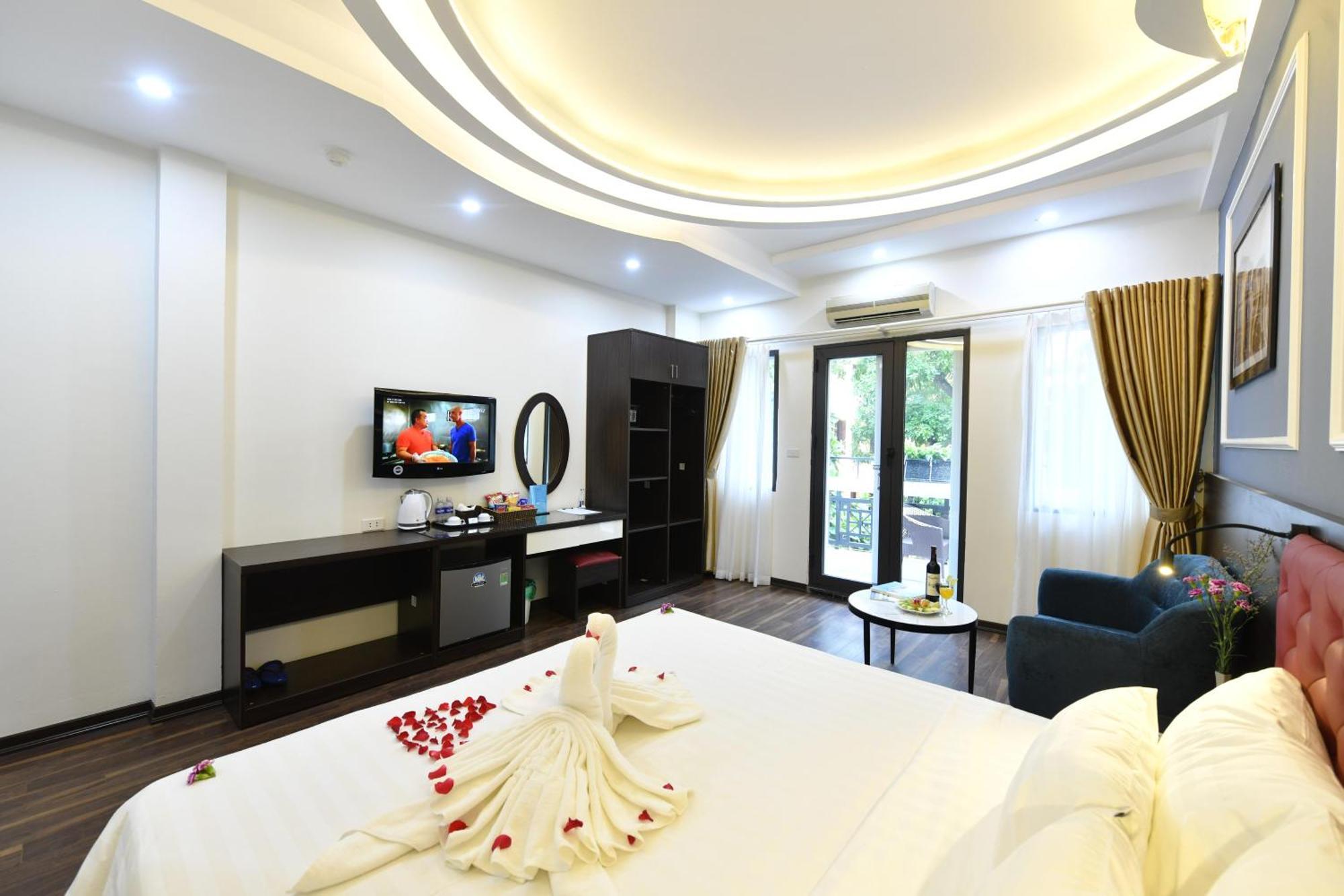 Hanoi Elpis Grand Hotel Стая снимка