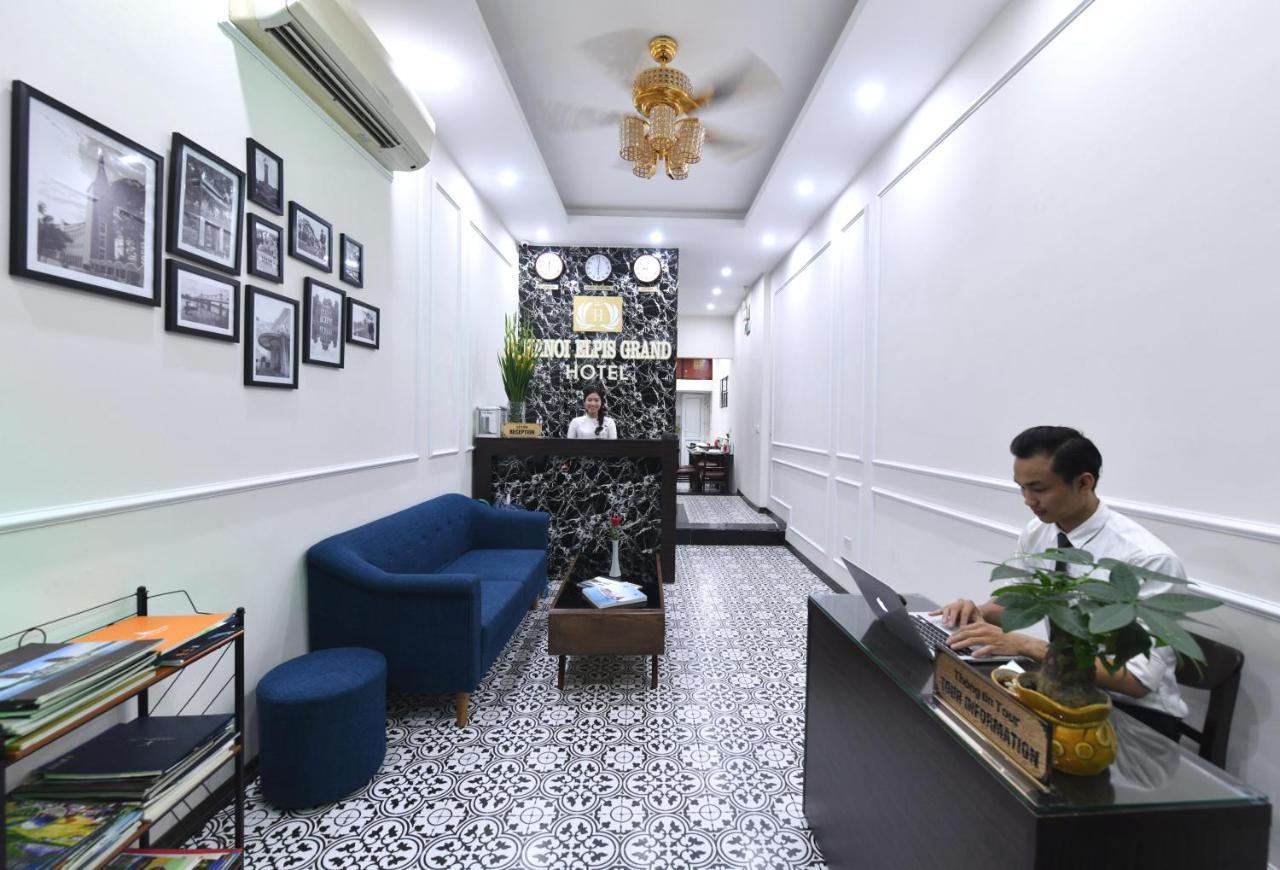 Hanoi Elpis Grand Hotel Екстериор снимка